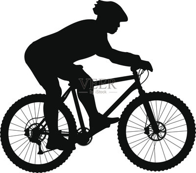 山地自行车运动,人,运动,极限运动,矢量